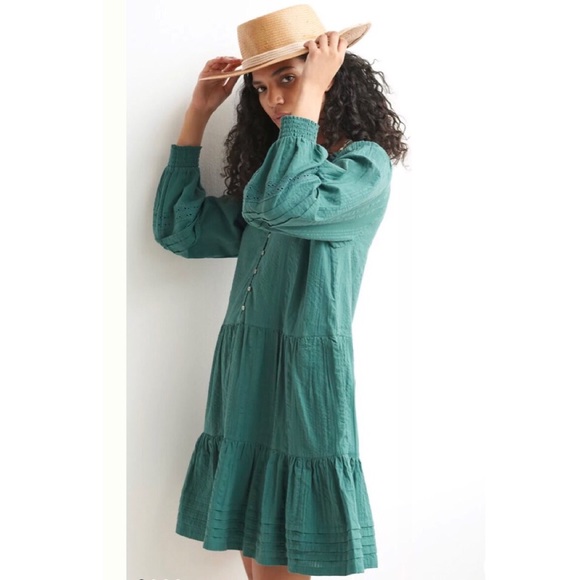 NWT Anthropologie Carrie Tiered Tunic Dress - Picture 2 of 9